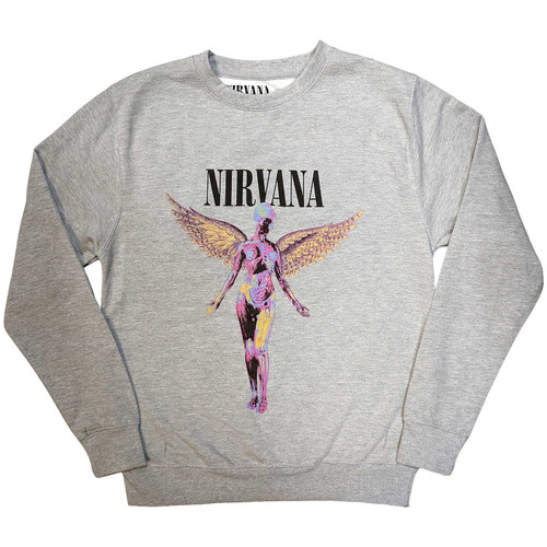 Nirvana 'In Utero' (Grey) Sweatshirt