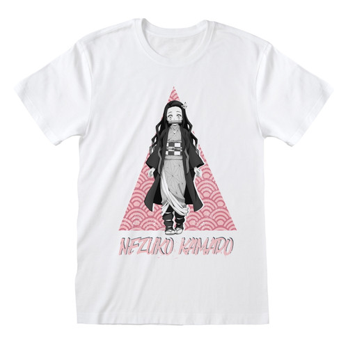 Demon Slayer 'Nezuko Triangle' (White) T-Shirt