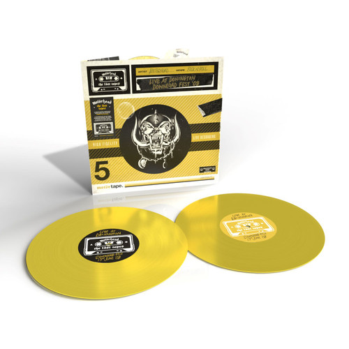 Motorhead 'The Lost Tapes Vol.5 (Live at Donington, Download Festival 2008)' 2LP Yellow Vinyl