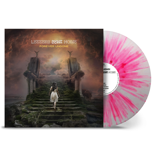 Letters Sent Home 'Forever Undone' LP White Pink Splatter Vinyl