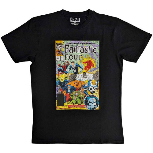 Marvel Comics 'Fantastic Four' (Black) T-Shirt