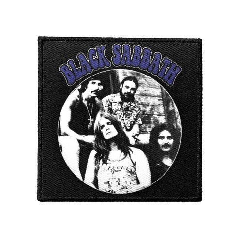 Black Sabbath 'Band Photo Circle' Patch