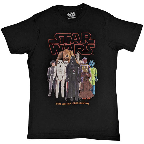 Star Wars 'Empire Toy Figures' (Black) T-Shirt