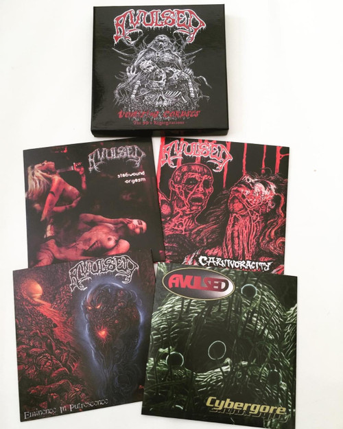 Avulsed 'Vomiting Corpses – The 90's Regurgitations' 4CD Box Set
