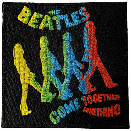 The Beatles 'Come Together/Something' (Black) (Iron On) Patch