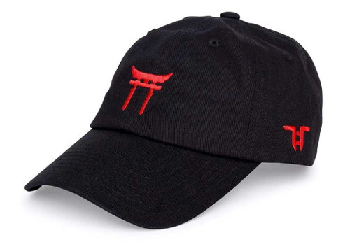 Tokyo Time 'Temple' (Black) Baseball Cap