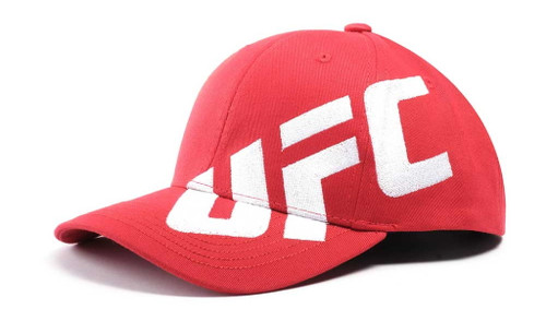 Tokyo Time x UFC 'White XL Logo' (Red) Baseball Cap