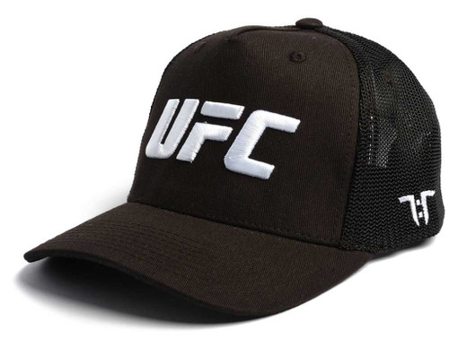 Tokyo Time x UFC 'White Logo' (Black) Trucker Cap