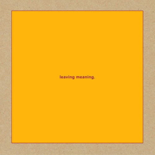 Swans 'Leaving Meaning.' 2CD Digipack