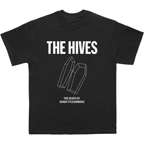The Hives 'Glow In The Dark Coffin' Official Unisex T-Shirt - Black, Available S-XXL - View #9