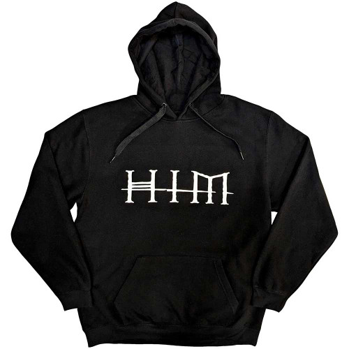 HIM 'Logo' (Black) Pull Over Hoodie