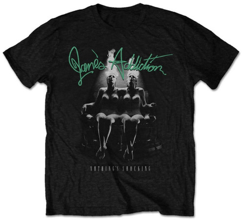 Jane's Addiction 'Nothing's Shocking' (Black) T-Shirt