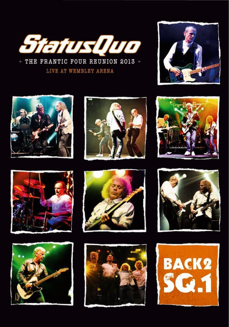 Status Quo 'The Frantic Four Reunion 2013' DVD & CD Set