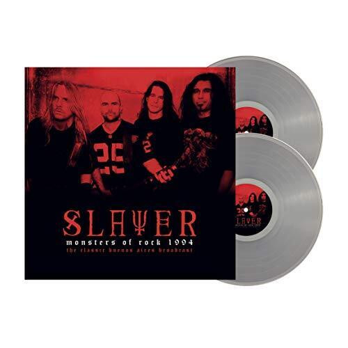 Slayer 'Monsters Of Rock 1994 - The Classic Buenos Aires Broadcast' 2LP Clear Vinyl