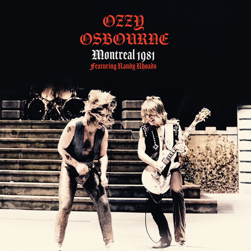 Ozzy Osbourne 'Montreal 1981' LP Gatefold Red Vinyl