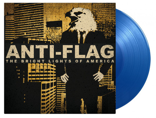 Anti-Flag 'The Bright Lights Of America' 2LP Gatefold Blue Vinyl
