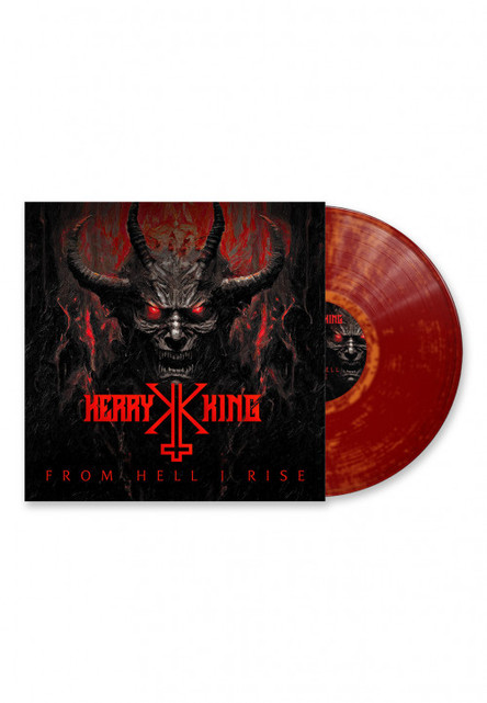 Kerry King 'From Hell I Rise' LP Dark Red Orange Marble Vinyl
