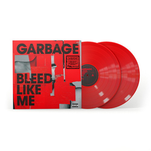 Garbage 'Bleed Like Me' (2024 Remaster) 2LP Deluxe Transparent Red Vinyl