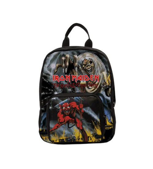 Iron Maiden 'Number Of The Beast' Rocksax Mini Backpack