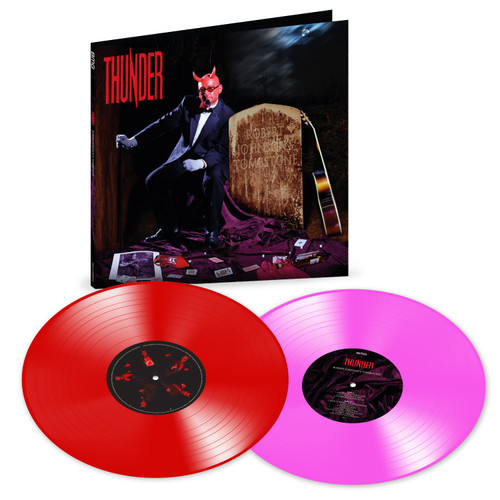 PRE-ORDER - Thunder 'Robert Johnson's Tombstone' 2LP Red & Purple Vinyl - RELEASE DATE 5th April 2024