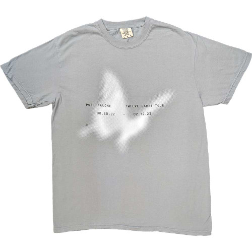 Post Malone 'Butterfly' (Grey) T-Shirt