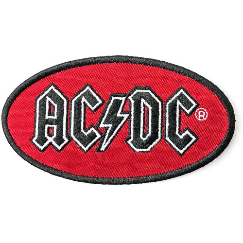 AC/DC 'Oval Logo' (Iron On) Patch