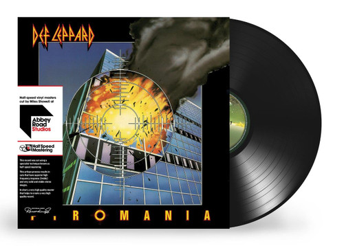 Def Leppard 'Pyromania' LP Half-Speed Mastering Black Vinyl