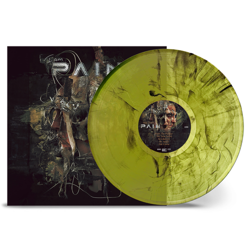 Pain 'I Am' LP Yellow Green Transparent Black Marbled Vinyl