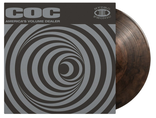 PRE-ORDER - Corrosion of Conformity 'America's Volume Dealer' LP 180g Clear Black Marbled Vinyl - RELEASE DATE 19th April 2024