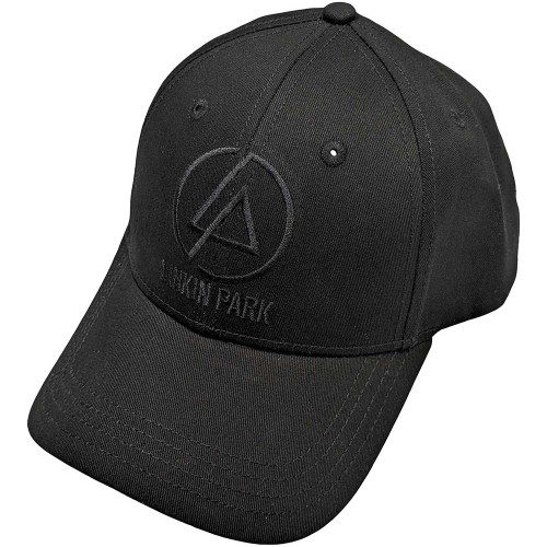 Linkin Park 'Concentric Text Logo' (Black) Baseball Cap