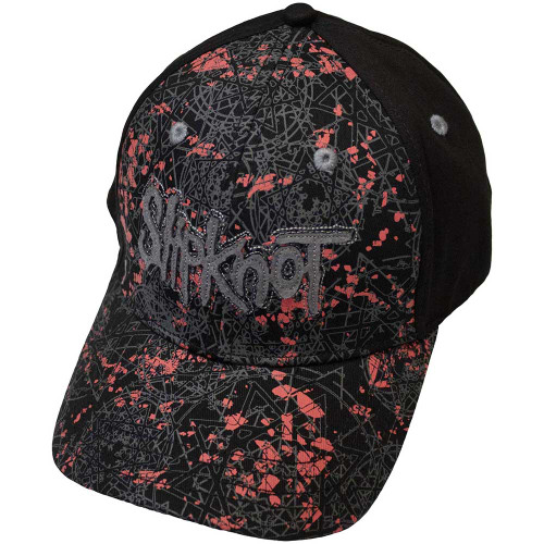 Slipknot 'Nonagrams Pattern' (Black) Baseball Cap