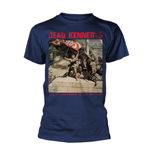Dead Kennedys 'Convenience Or Death' (Navy Blue) T-Shirt