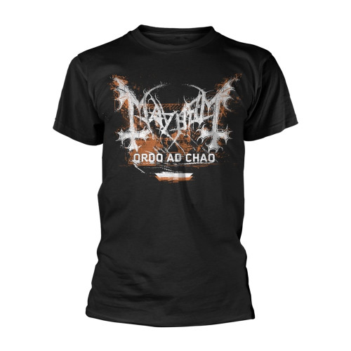 Mayhem 'Ordo Ad Chao' (Black) T-Shirt Front