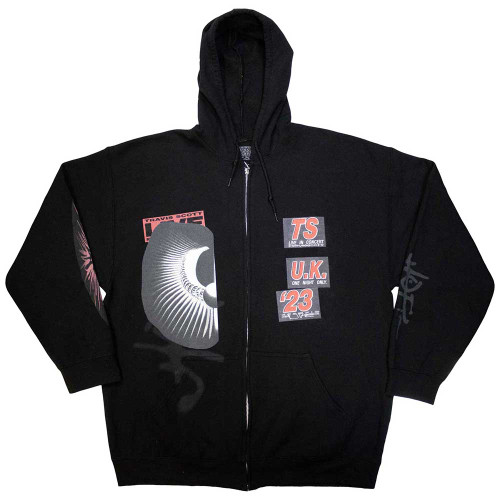 Travis Scott 'Summer Run 2023 London' (Black) Zip Up Hoodie