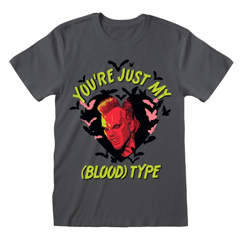 The Lost Boys 'You're Just My Blood Type' (Grey) T-Shirt