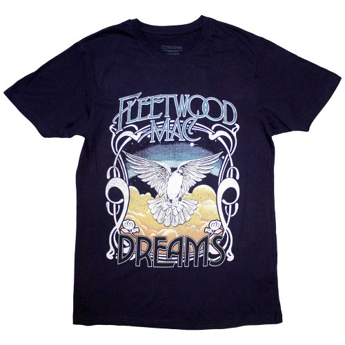 Fleetwood Mac 'Dreams' (Navy Blue) T-Shirt