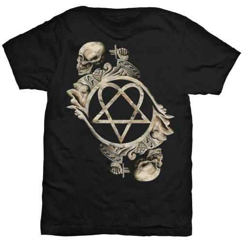 HIM 'Heartagram' (Black) T-Shirt | Eyesore Merch