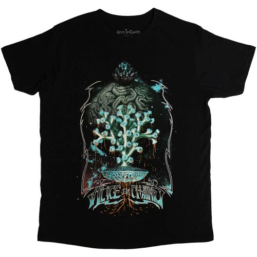 Alice In Chains 'Spore Planet' (Black) T-Shirt