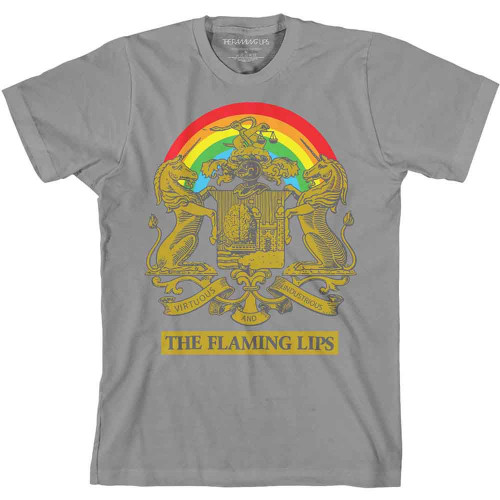 The Flaming Lips 'Virtuous Industrious' (Grey) T-Shirt