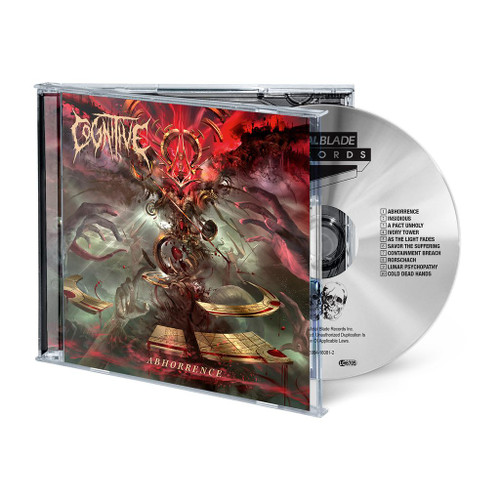 PRE-ORDER - Cognitive 'Abhorrence' CD Jewel Case - RELEASE DATE 17th May 2024