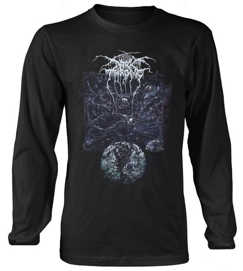 Darkthrone 'It Beckons Us All' (Black) Long Sleeve Shirt Front