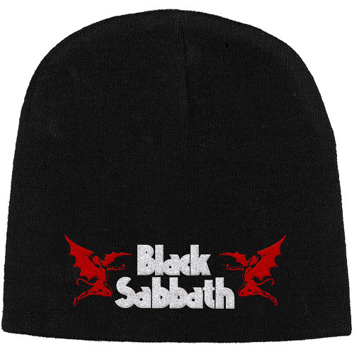 Black Sabbath 'Logo & Devils' (Black) Beanie Hat