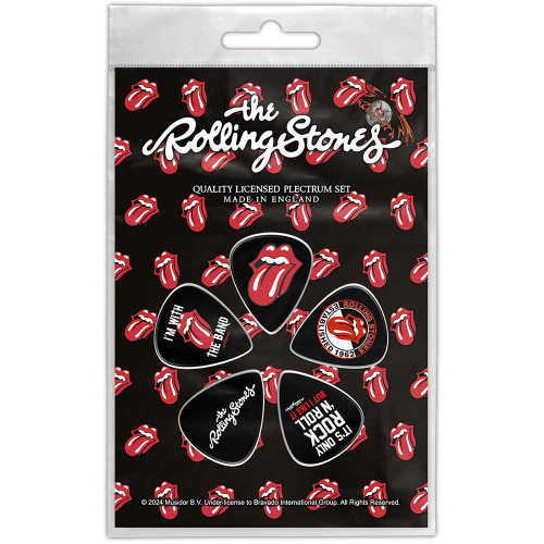The Rolling Stones 'Tongue' Plectrum Pack