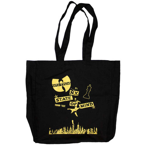 Wu-Tang Clan 'Tour '23 Ny State Of Mind' (Black) Tote Bag