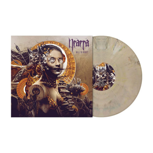Neaera 'All Is Dust' LP Dark Vanilla Marbled Vinyl