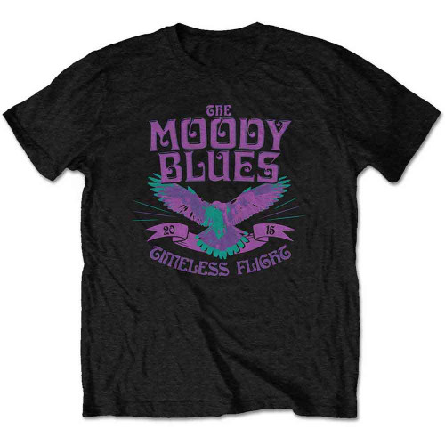 The Moody Blues 'Timeless Flight' (Black) T-Shirt