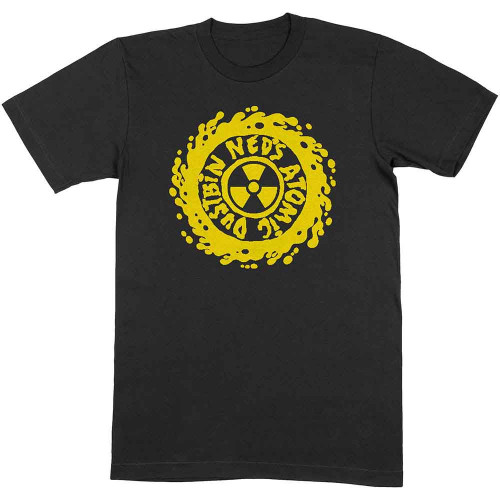 Ned's Atomic Dustbin 'Yellow Classic Logo' T-Shirt