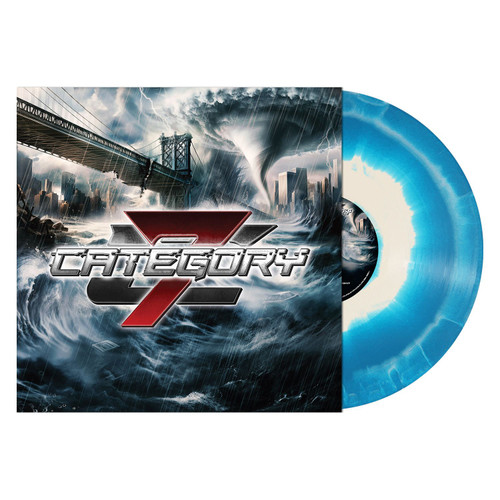 PRE-ORDER - Category 7 'Category 7' LP 'Storm Surge' Blue White Melt Vinyl - RELEASE DATE 26th July 2024