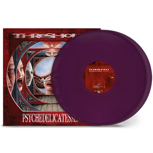 PRE-ORDER - Threshold 'Psychedelicatessen' (2024 Remix) 2LP Transparent Violet Vinyl - RELEASE DATE 5th July 2024