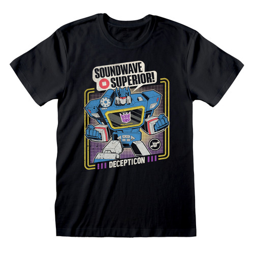 Transformers 'Soundwave Superior' (Black) T-Shirt